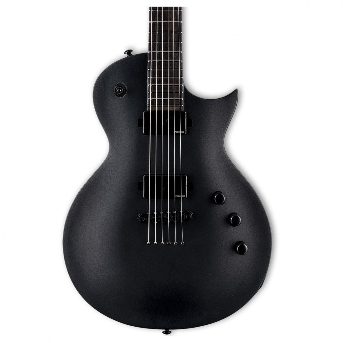 ESP LTD EC1000 Baritone CMS Guitarra Eléctrica Charcoal Metallic Satin 4