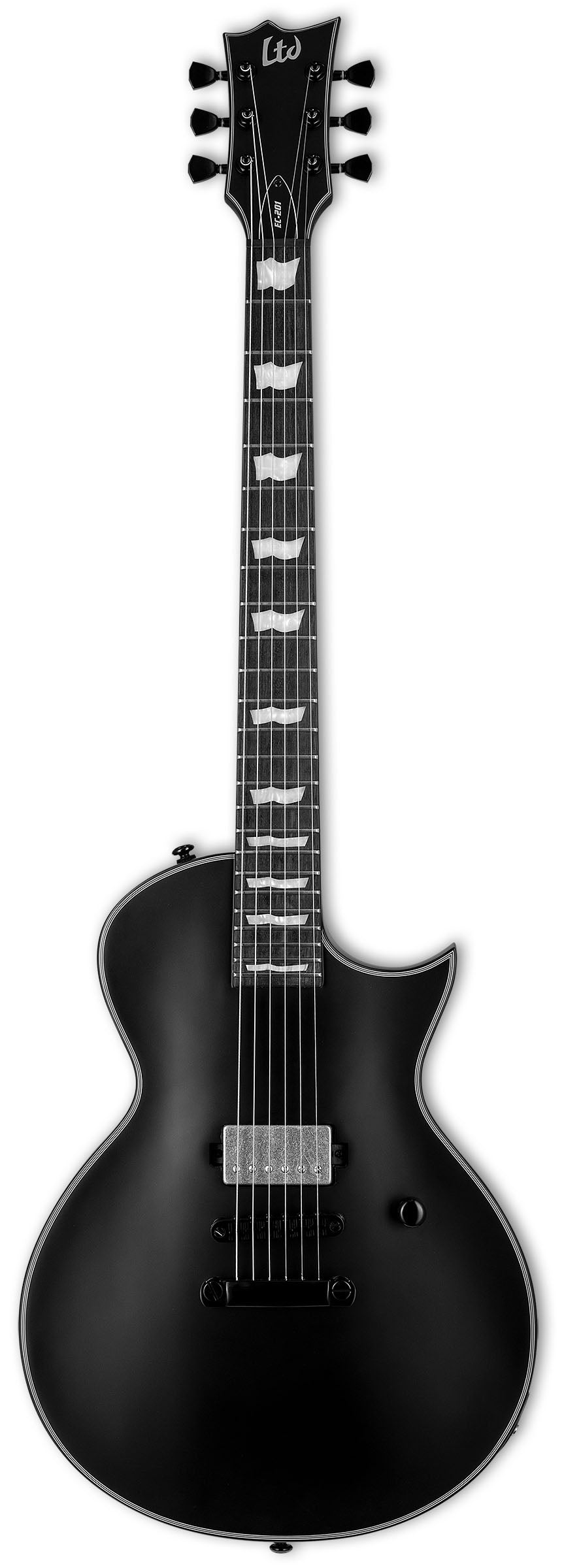 ESP LTD EC201 BS Guitarra Eléctrica Black Satin 1