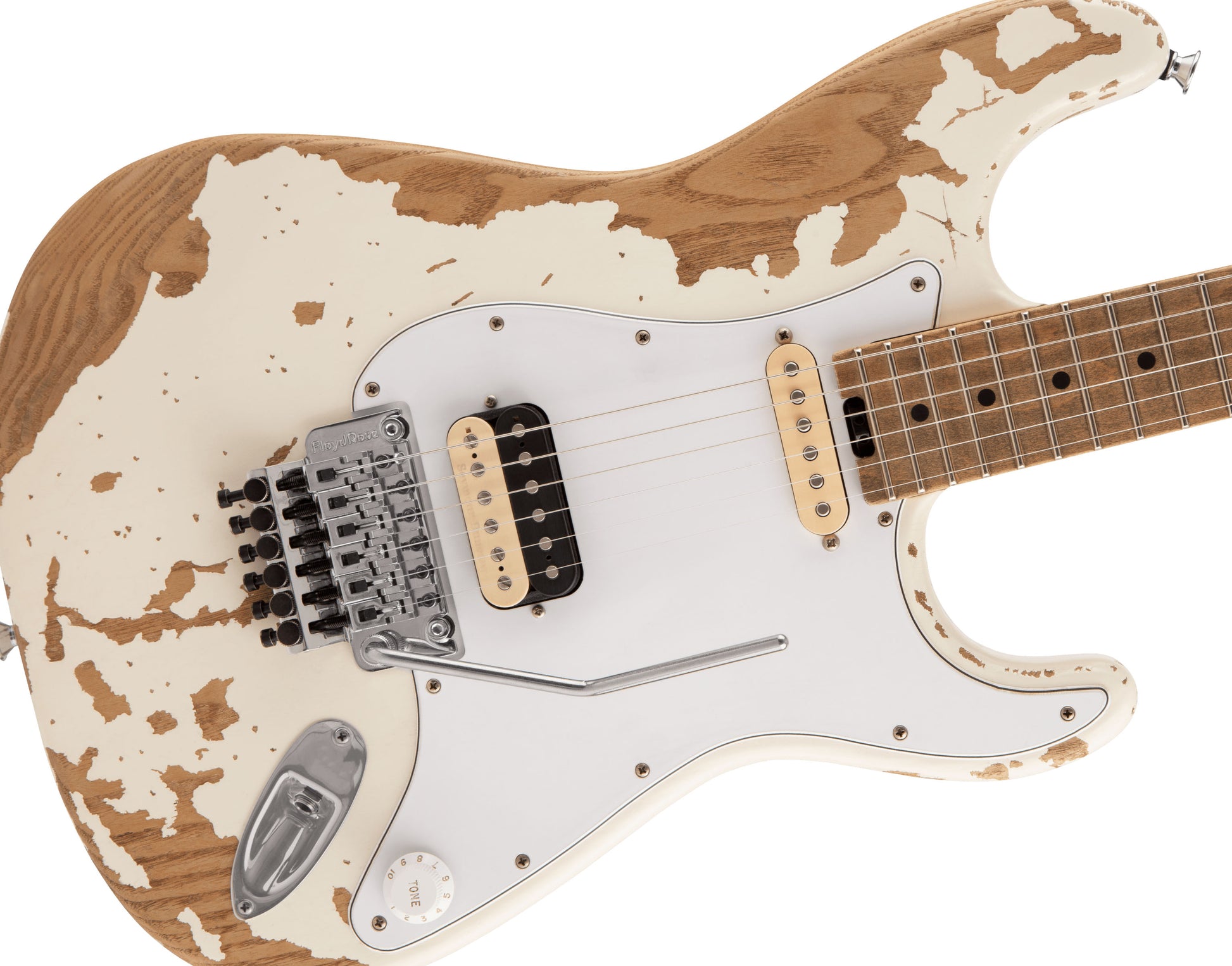 Charvel Henrik Danhage Le Signature Pro-Mod So-Cal Style 1 HS FR MN Guitarra Eléctrica White Relic 5