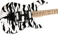 Charvel Satchel Signature Pro-Mod DK22 HH FR MN Guitarra Eléctrica Satin White Bengal 3