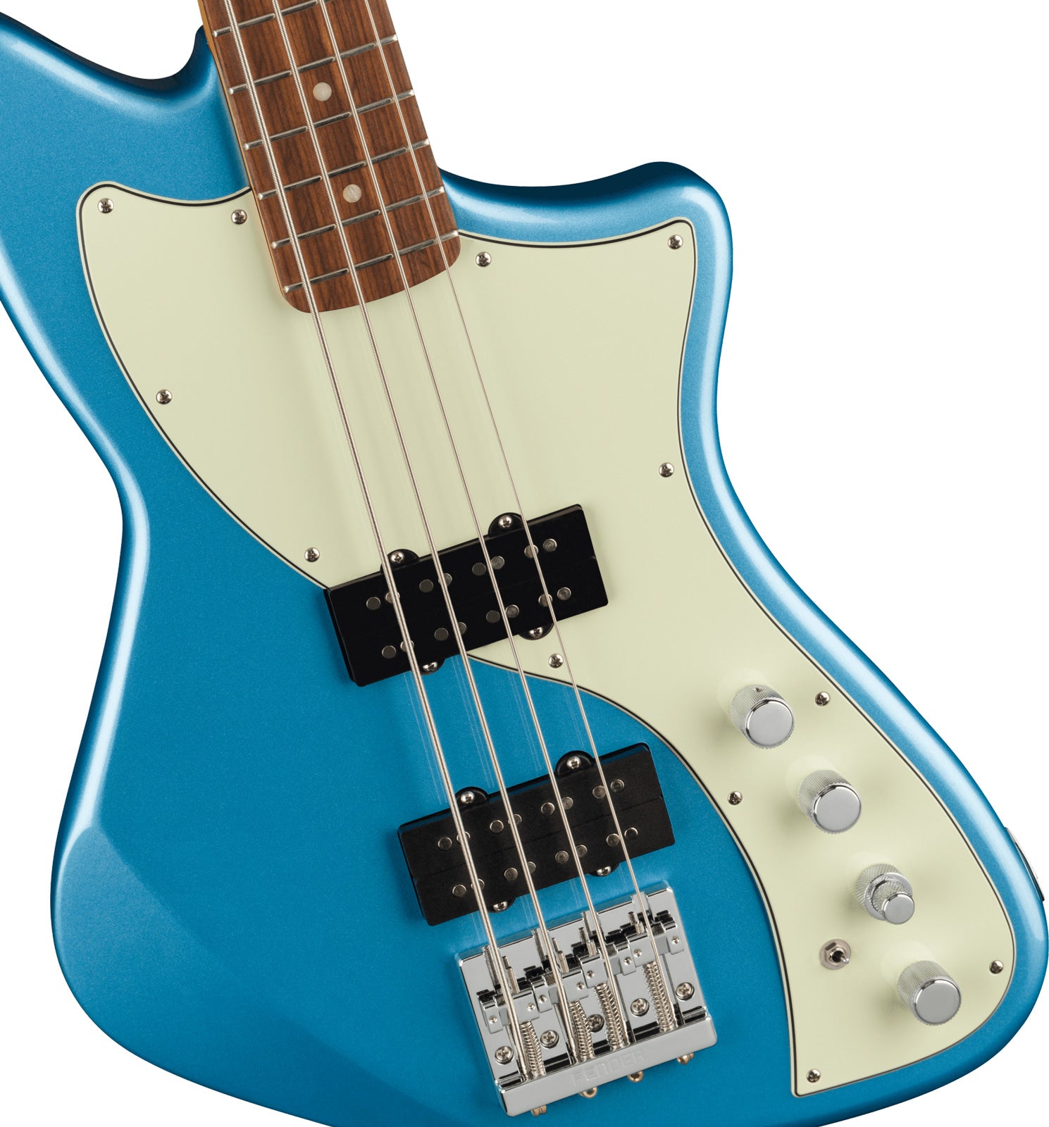 Fender Player Plus Active Meteora Bass PF Bajo Eléctrico Opal Spark 4