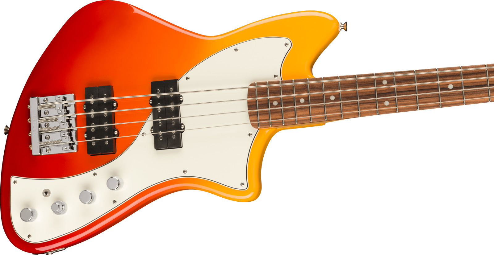 Fender Player Plus Active Meteora Bass PF Bajo Eléctrico Tequila Sunrise 3