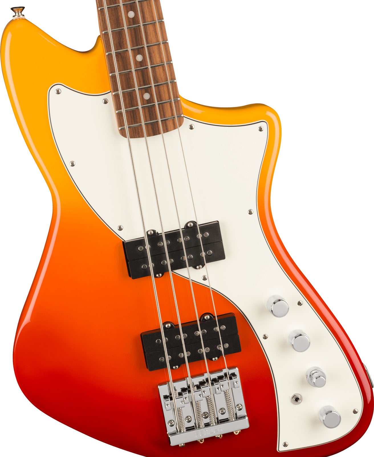 Fender Player Plus Active Meteora Bass PF Bajo Eléctrico Tequila Sunrise 4