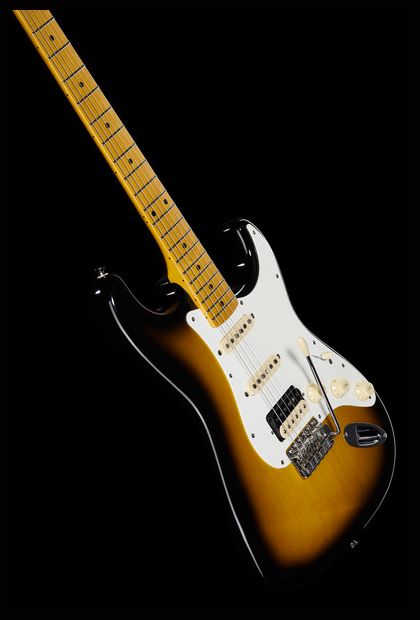 Fender Jv Modified 50S Stratocaster HSS MN Guitarra Eléctrica 2 Colores Sunburst 19