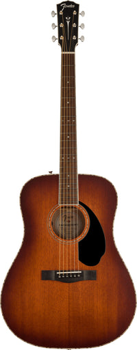 Fender PD220E All Mahogany OV Guitarra Electroacústica Dreadnought Aged Cognac Burst 1