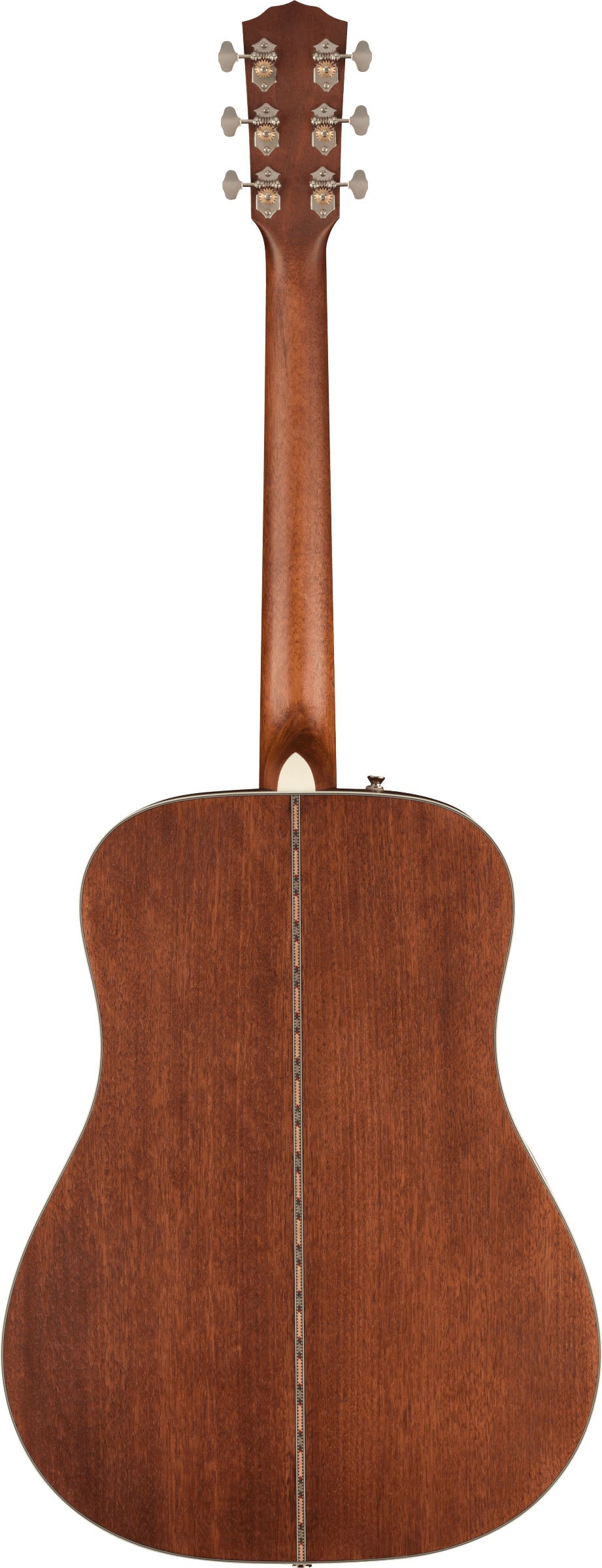 Fender PD220E All Mahogany OV Guitarra Electroacústica Dreadnought Aged Cognac Burst 3