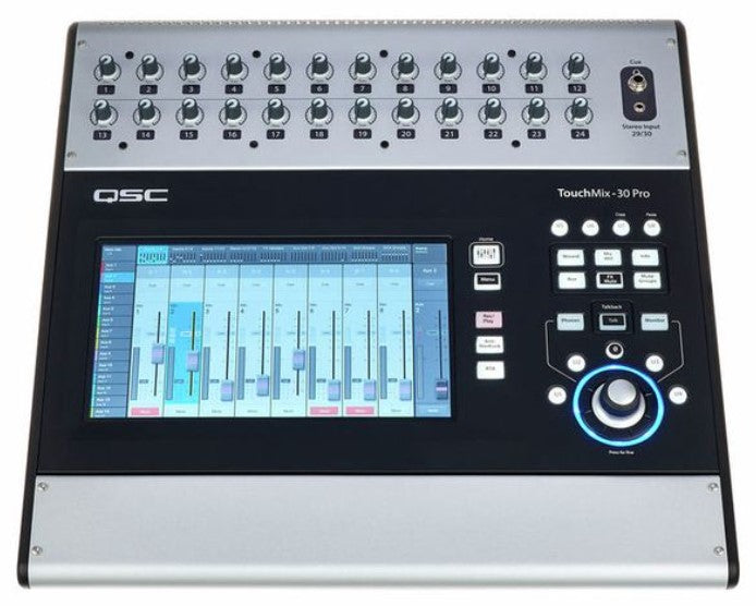 QSC TM30 Pro TouchMix Mezclador 32 Canales 3