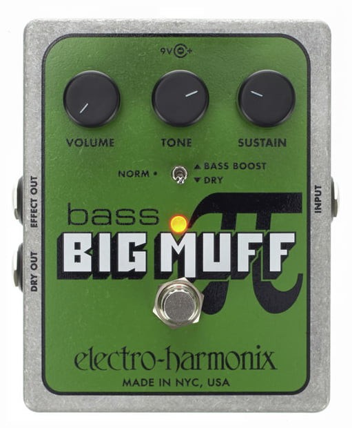 Electro Harmonix Bass Big Muff Pi Pedal Distorsión Bajo 1