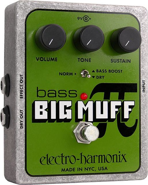 Electro Harmonix Bass Big Muff Pi Pedal Distorsión Bajo 8