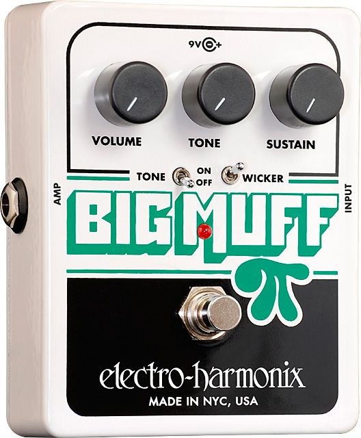 Electro Harmonix Big Muff Pi con Tone Wicker Pedal Distorsión 1