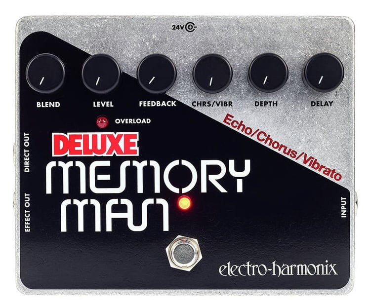 Electro Harmonix Deluxe Memory Man Pedal Delay Chorus Vibrato Analógico 1