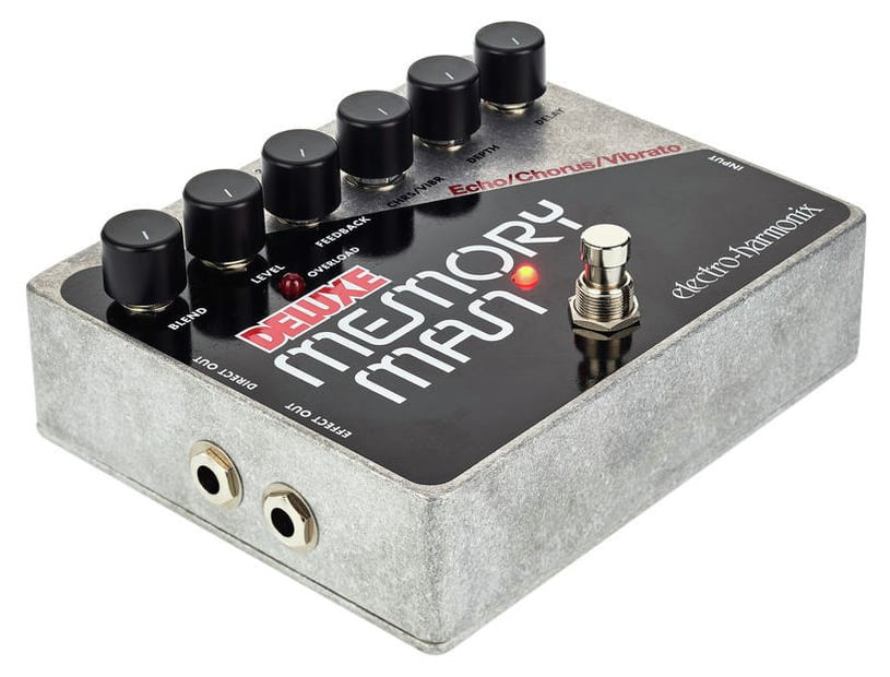 Electro Harmonix Deluxe Memory Man Pedal Delay Chorus Vibrato Analógico 5