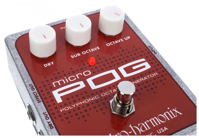 Electro Harmonix Micro Pog Pedal Octavador 7