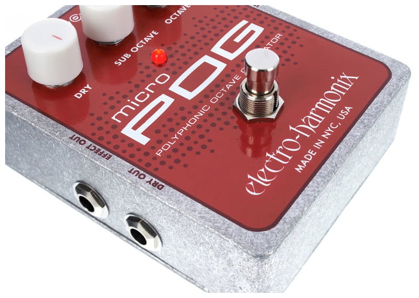 Electro Harmonix Micro Pog Pedal Octavador 9