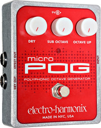 Electro Harmonix Micro Pog Pedal Octavador 11