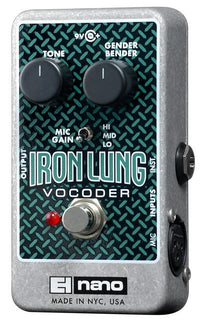 Electro Harmonix Iron Lung Pedal Vocoder 5