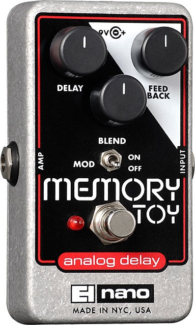 Electro Harmonix Memory Toy Pedal Delay Analógico 8