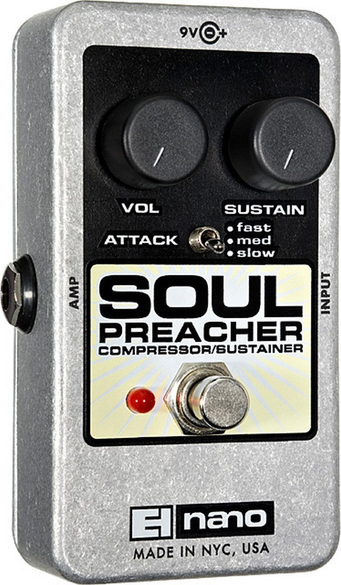 Electro Harmonix Soul Preacher Pedal Compresor 13