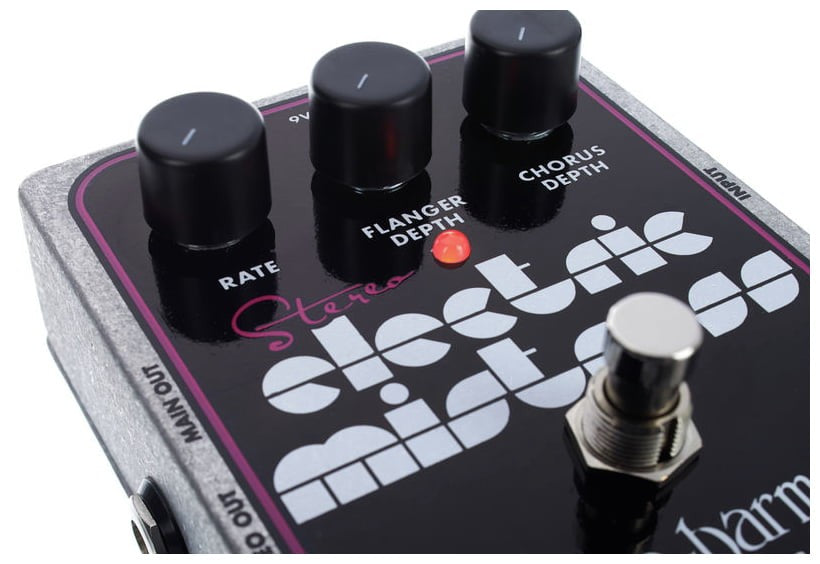 Electro Harmonix Stereo Electric Mistress Pedal Flanger Chorus 6