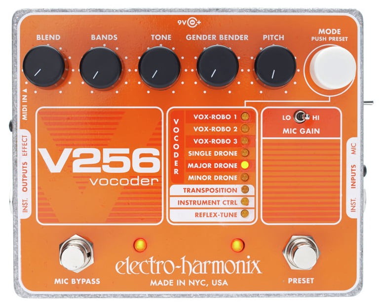 Electro Harmonix V256 Pedal Vocoder 1