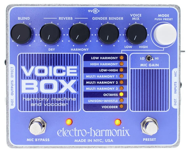 Electro Harmonix Voice Box Pedal Vocoder 1