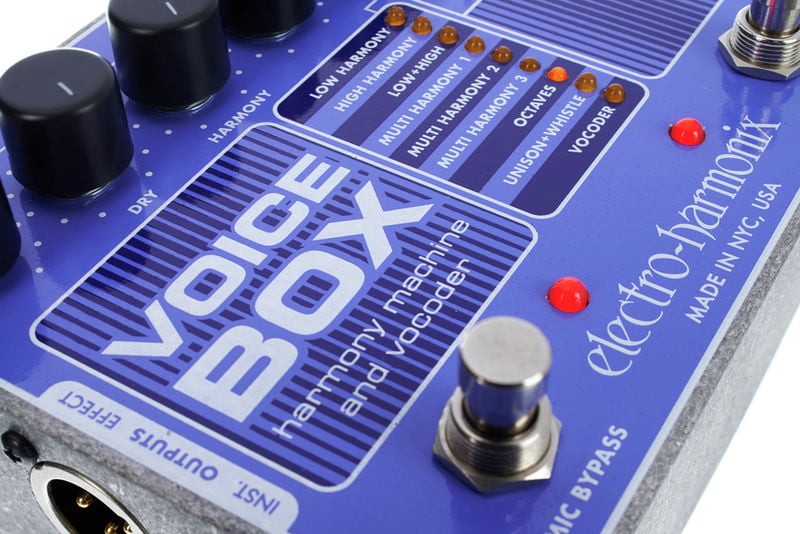 Electro Harmonix Voice Box Pedal Vocoder 8