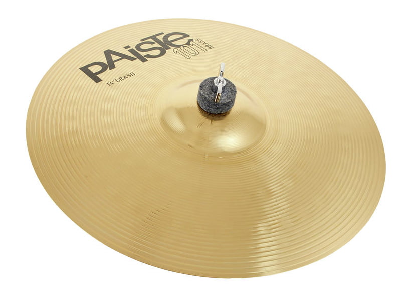 Paiste 14 101 Brass Crash Plato Batería 14 Pulgadas 1