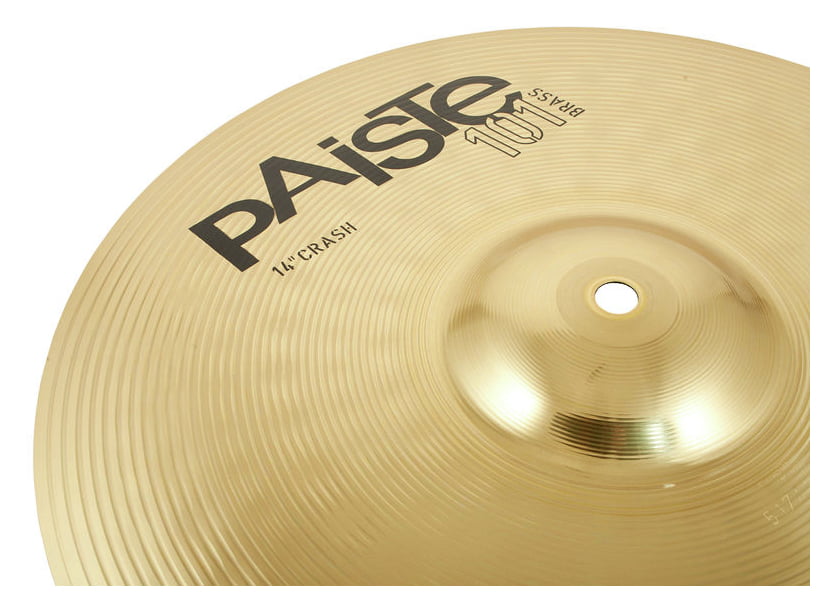 Paiste 14 101 Brass Crash Plato Batería 14 Pulgadas 4