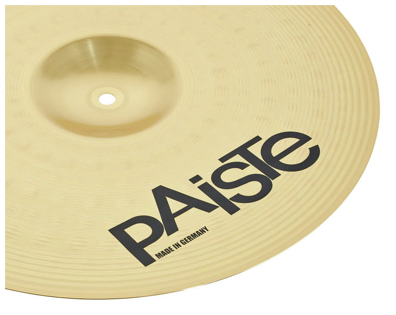 Paiste 16 101 Brass Crash Plato Batería 16 Pulgadas 5