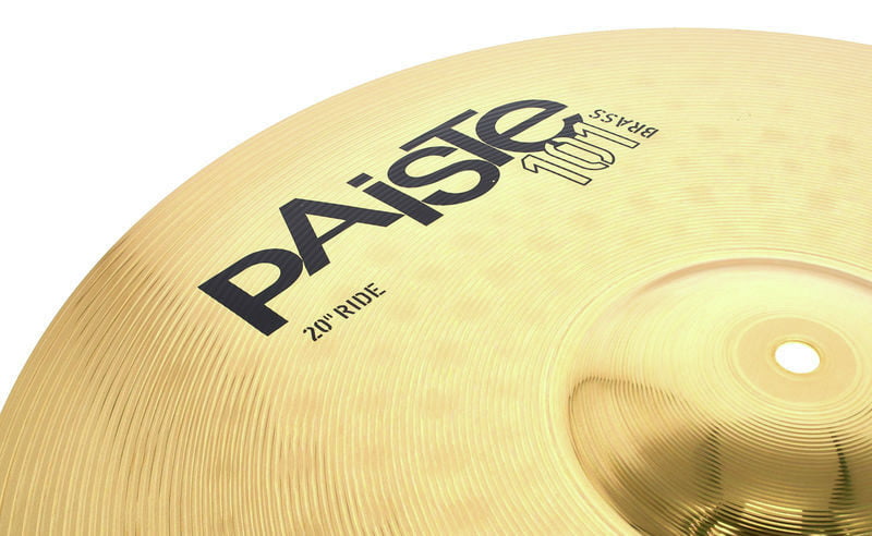 Paiste 20 101 Brass Ride Plato Batería 20 Pulgadas 3