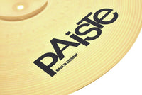 Paiste 20 101 Brass Ride Plato Batería 20 Pulgadas 4