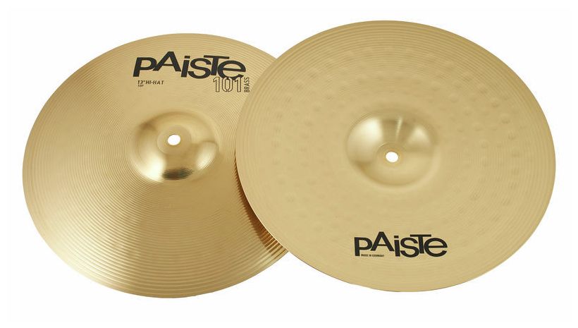 Paiste 13 101 Brass Hi Hat Platos Batería 13 Pulgadas 3