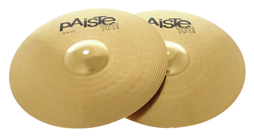 Paiste 14 101 Brass Hi Hat Platos Batería 14 Pulgadas 2