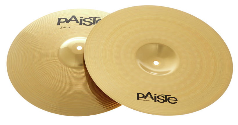 Paiste 14 101 Brass Hi Hat Platos Batería 14 Pulgadas 3