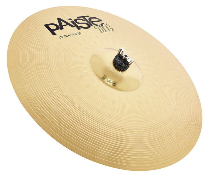 Paiste 18 101 Brass Crash Ride Plato Batería 18 Pulgadas 1