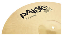 Paiste 18 101 Brass Crash Ride Plato Batería 18 Pulgadas 3