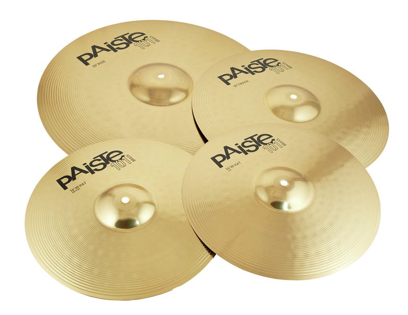 Paiste 014USET 101 Brass Universal Set 14/16/20 Set Platos Batería 1