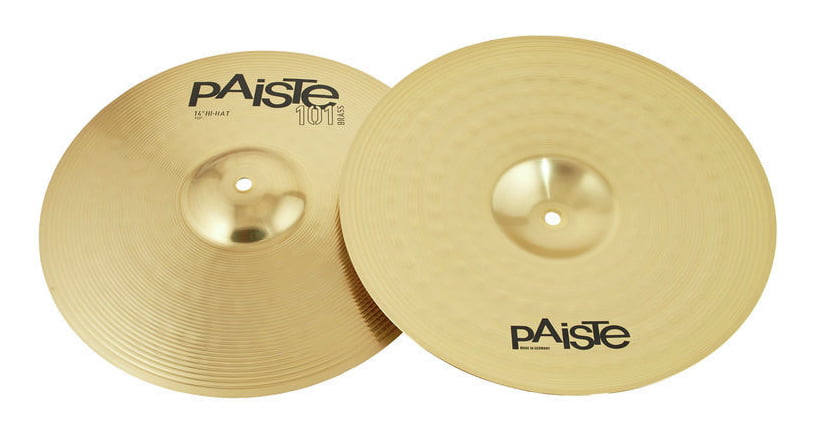 Paiste 014USET 101 Brass Universal Set 14/16/20 Set Platos Batería 5