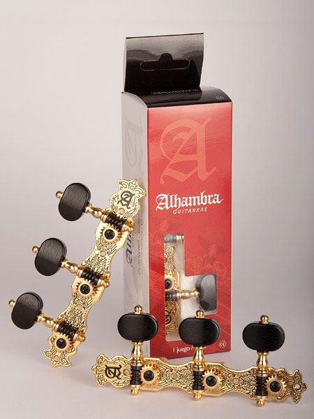 Alhambra Num 3 Clavijero Guitarra Española Oro Viejo 1