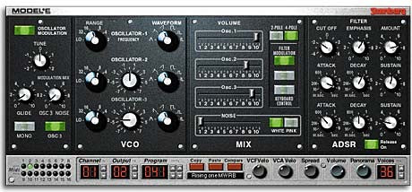 Steinberg Model E VST Software. Demo. 1