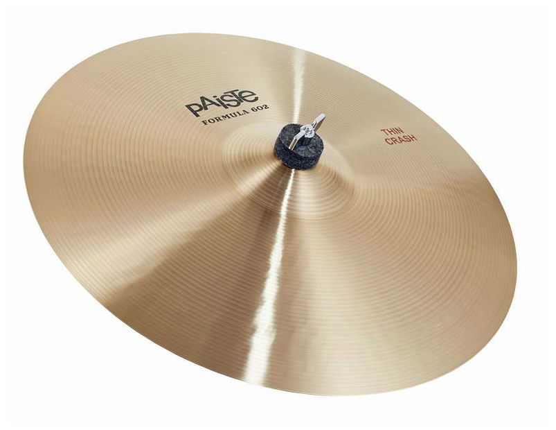 Paiste 16 Formula 602 Thin Crash Plato Batería 16 Pulgadas 1