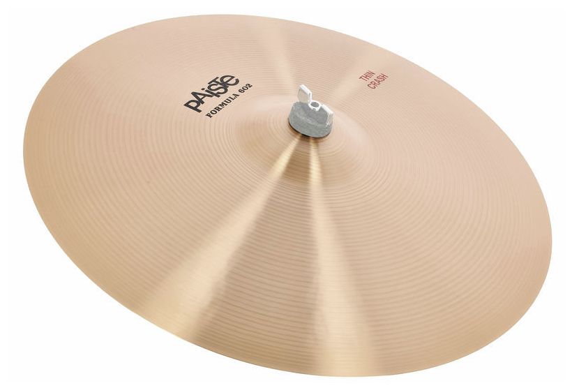 Paiste 18 Formula 602 Thin Crash Plato Batería 18 Pulgadas 1