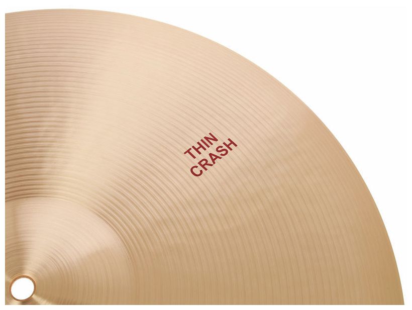 Paiste 18 Formula 602 Thin Crash Plato Batería 18 Pulgadas 4