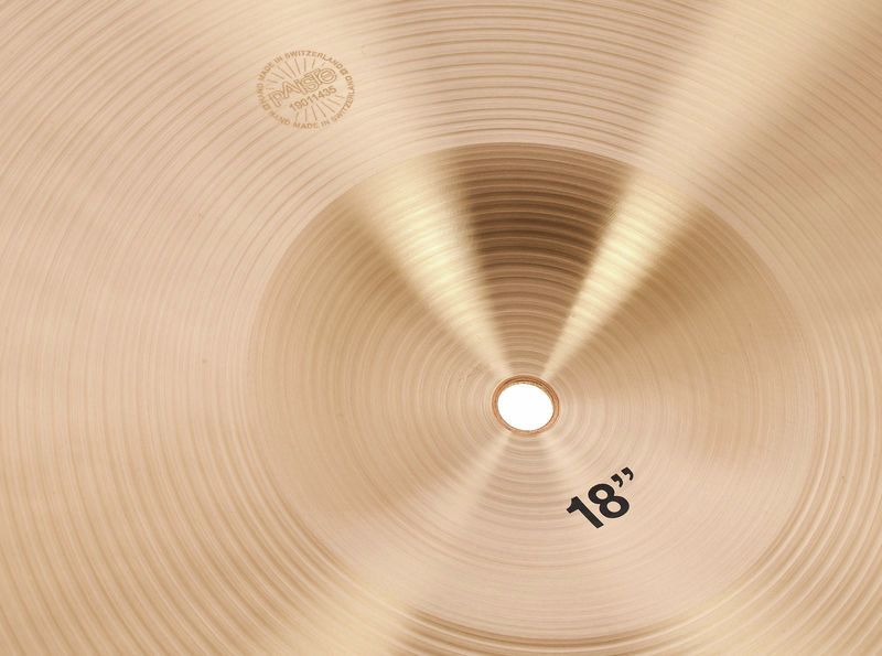 Paiste 18 Formula 602 Thin Crash Plato Batería 18 Pulgadas 6