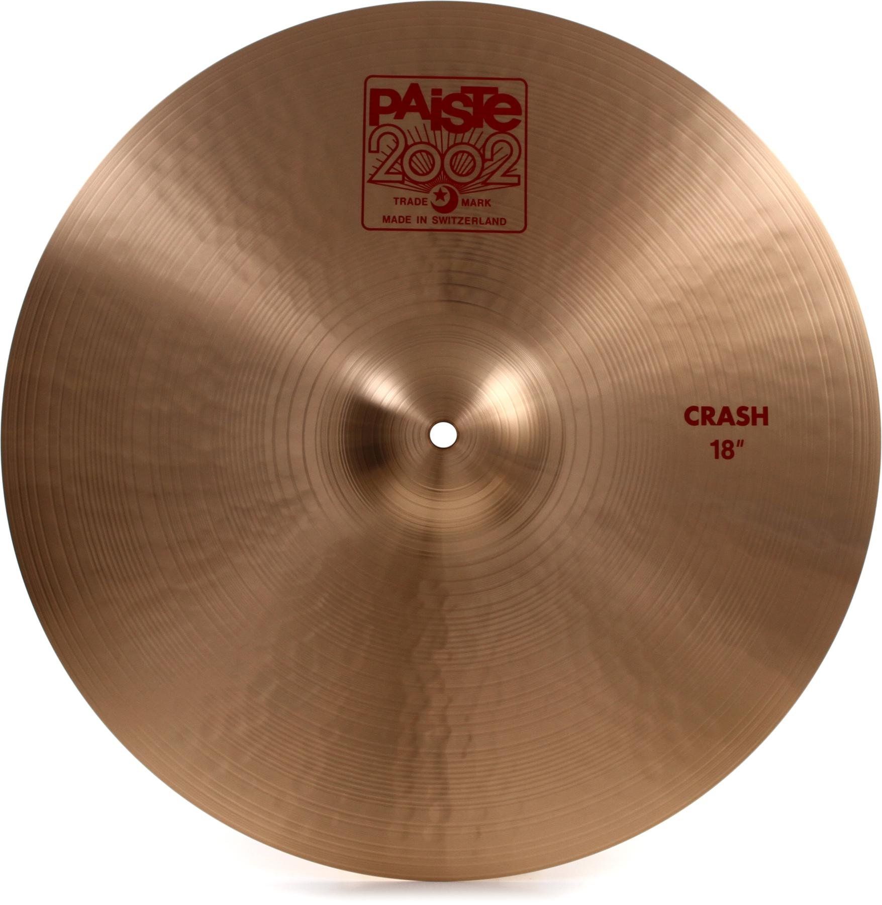 Paiste 2002 Crash Plato Batería 18 Pulgadas 6