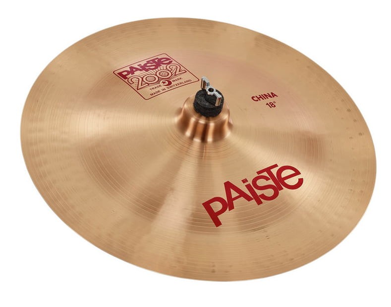 Paiste 2002 China Plato Batería 18 Pulgadas 1