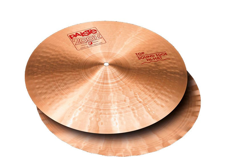 Paiste 2002 Sound Edge Hihat Platos Batería 13 Pulgadas 1