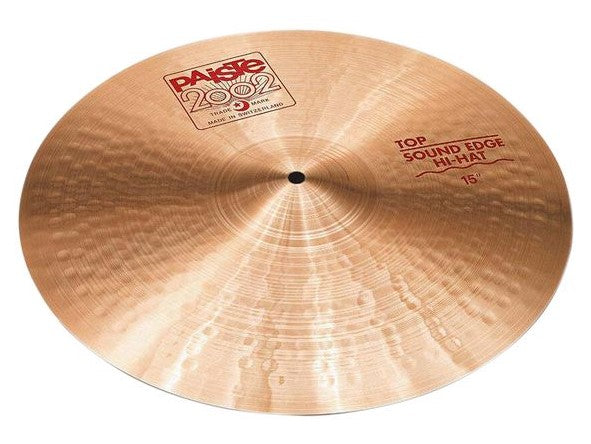 Paiste 2002 Sound Edge Hihat Top Plato Batería 15 Pulgadas 1