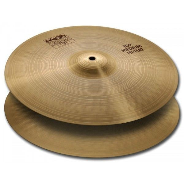 Paiste 2002 Medium Hi Hat Platos Batería 14 Pulgadas 1