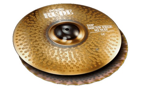 Paiste Rude Sound Edge Hihat Platos Batería 14 Pulgadas 1